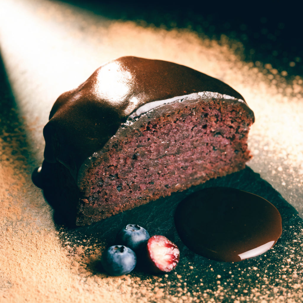 Black Rice Flour Chocolate Cake