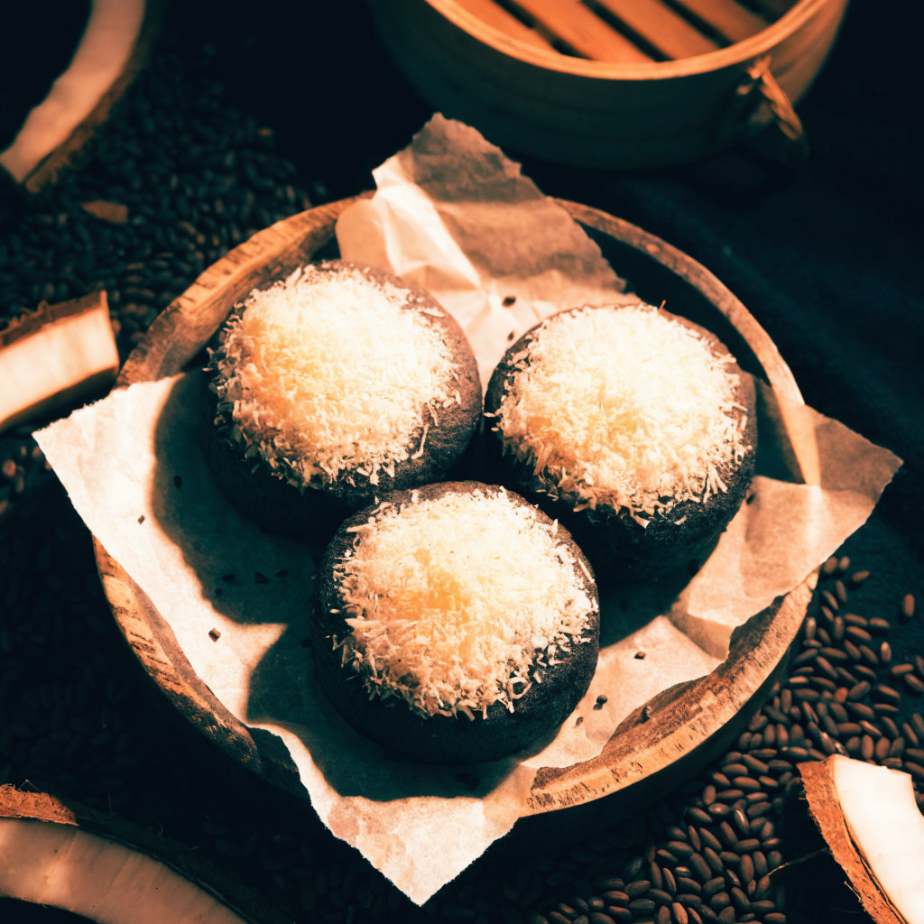 Black Rice Puto