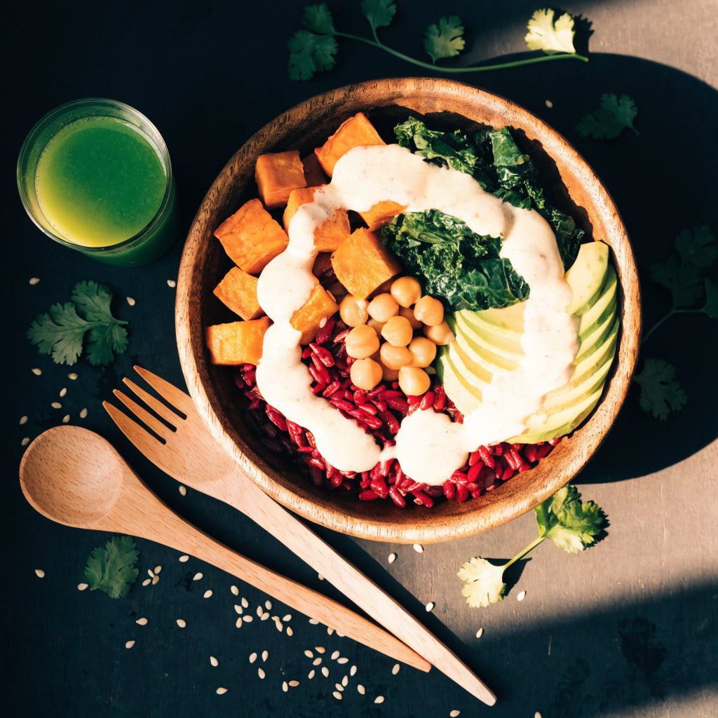 Red Rice Buddha Bowl