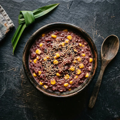 Red Rice Ginataang Mais — Agriko red rice recipe