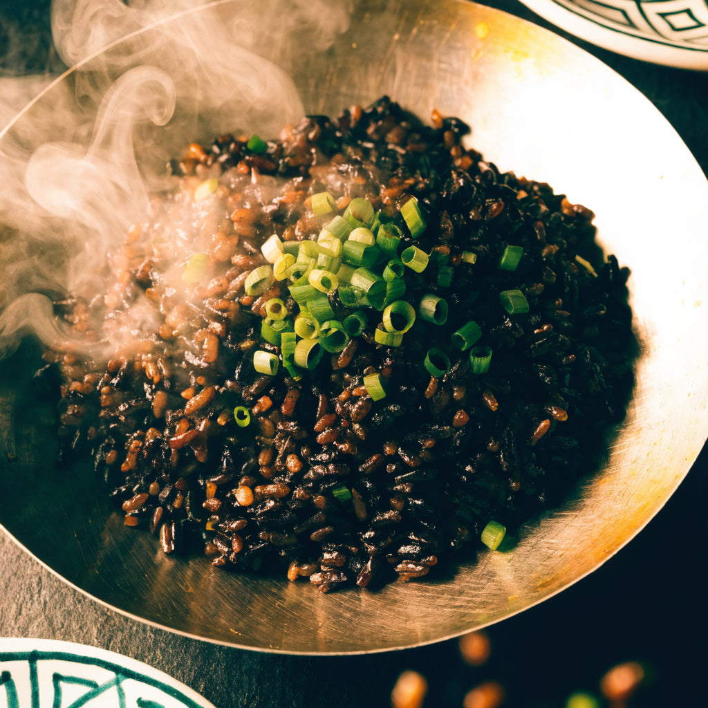 Black Rice Adobo Fried Rice