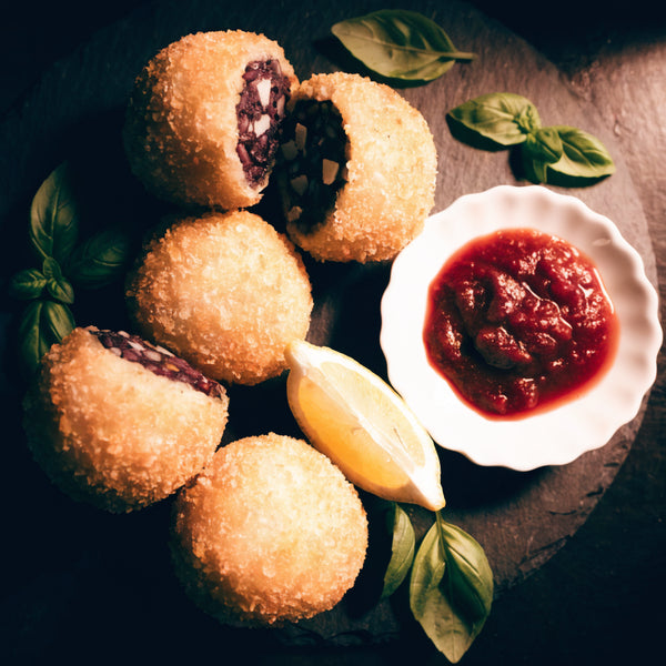 Black Rice Arancini