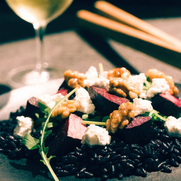 Black Rice and Roasted Beet Salad