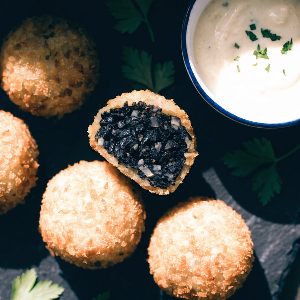 Black Rice Croquettes