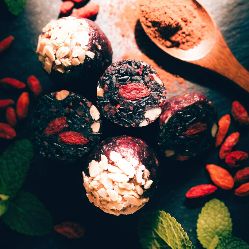 Black Rice Energy Balls
