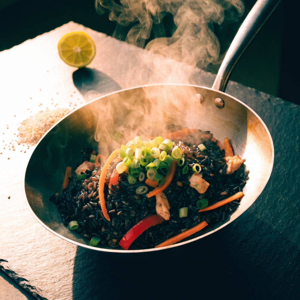 Black Rice Pancit-Style Stir Fry
