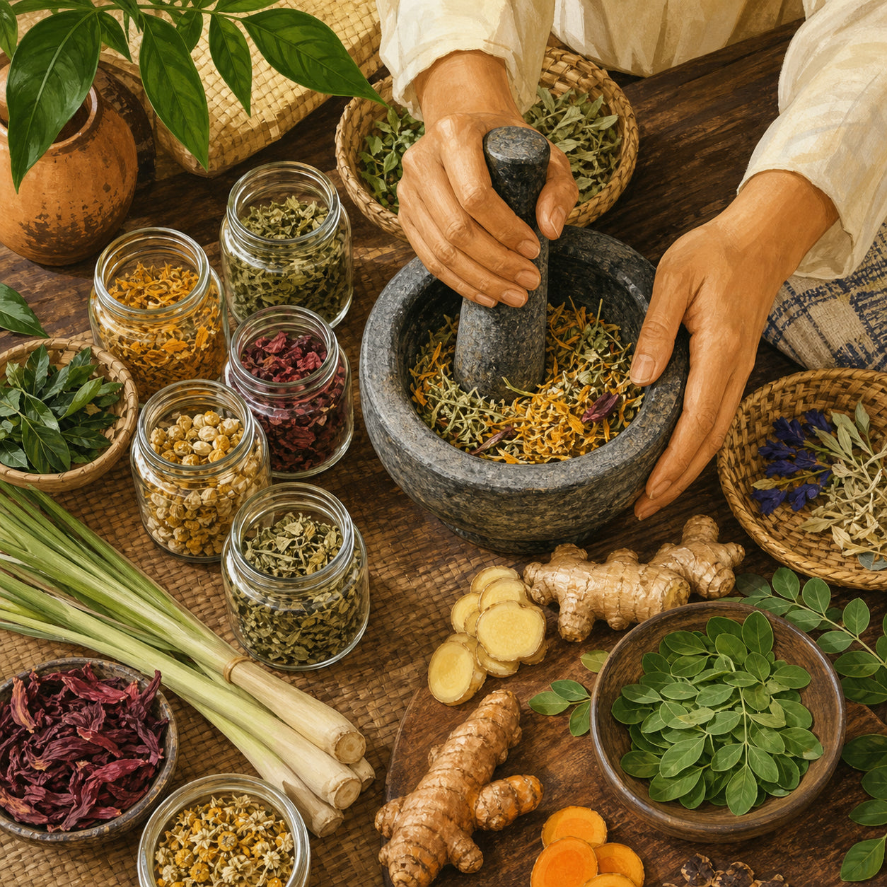 Creating Your Own Herbal Blends