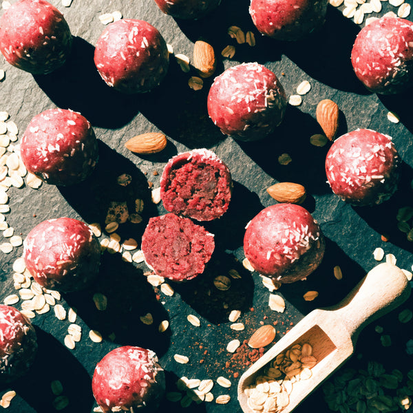 Red Rice and Oat Energy Balls