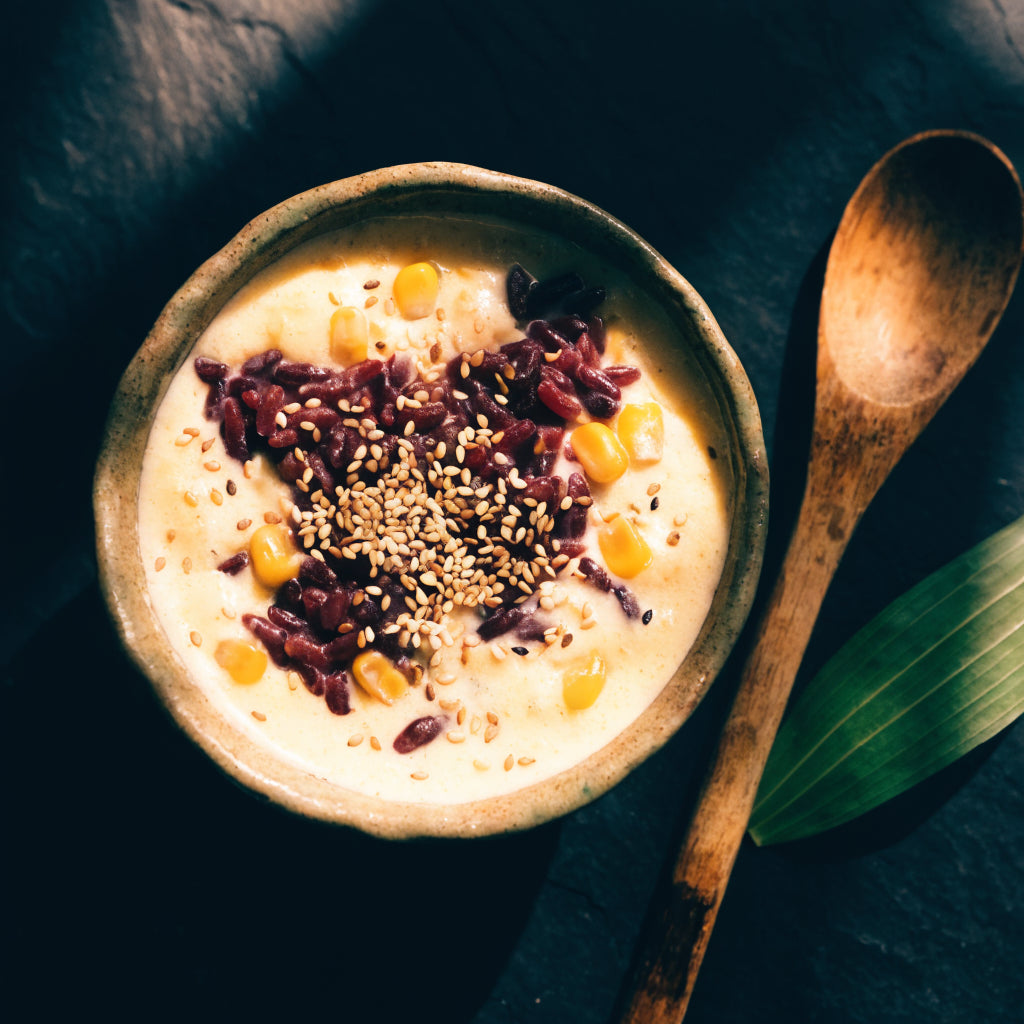 Red Rice Ginataang Mais