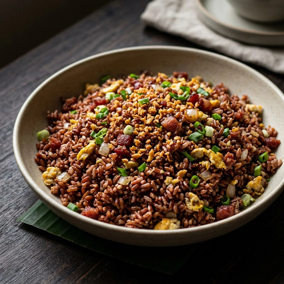 Red Rice Sinangag — Agriko red rice recipe