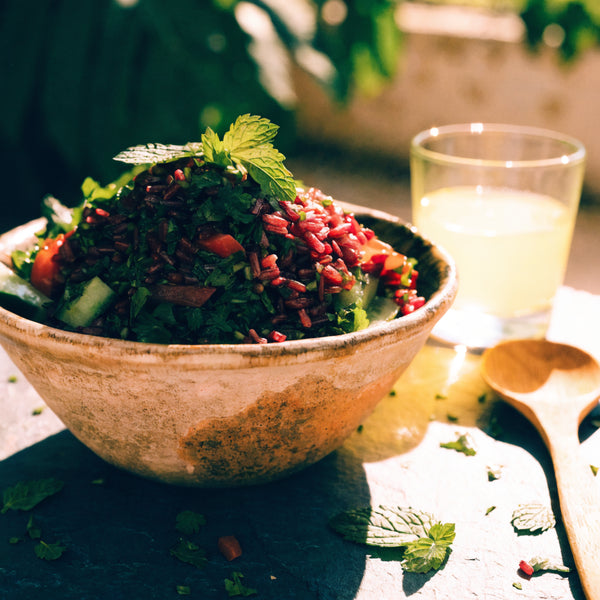 Red Rice Tabbouleh