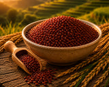 Agriko Organic Red Rice bowl close-up