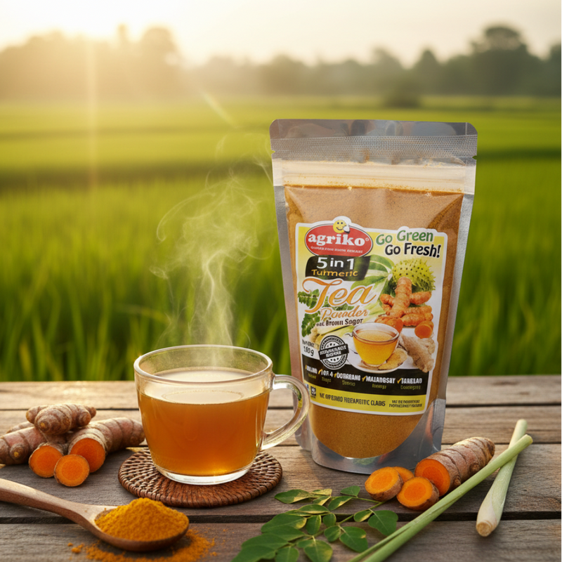 5-in-1 Turmeric Tea Powder Blend
