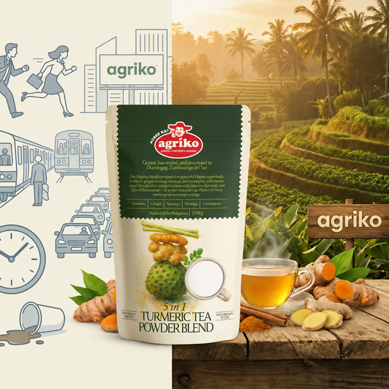 Organic 5-in-1 Turmeric Tea Blend