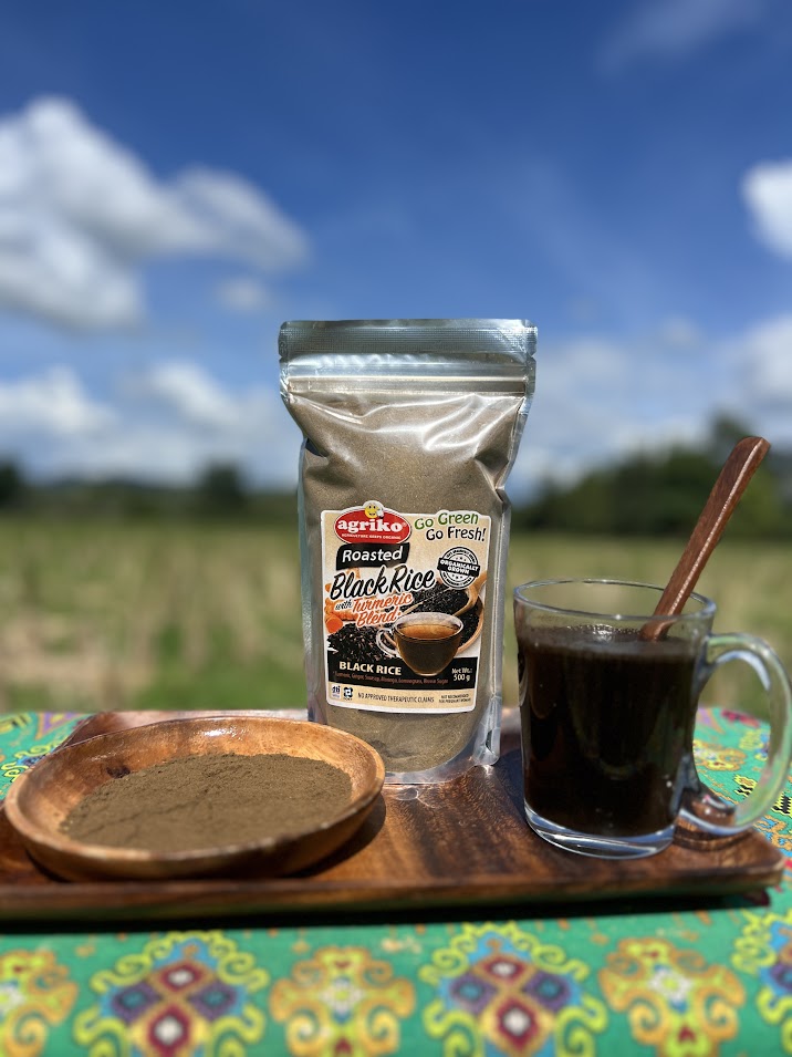 Roasted Black Rice with 5n1 Tea Powder Blend