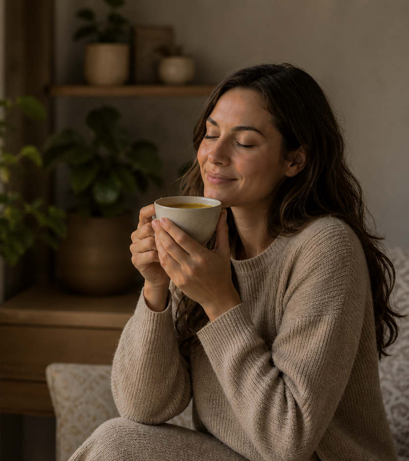 Organic 5-in-1 Turmeric Tea Powder Blend