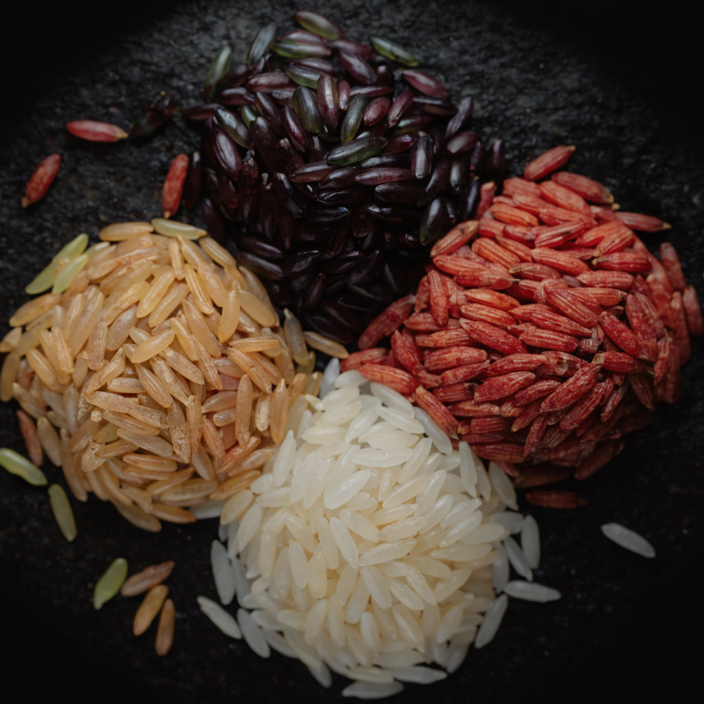 Bowl of Agriko organic red rice